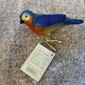 Old World Christmas Western Bluebird Ornament